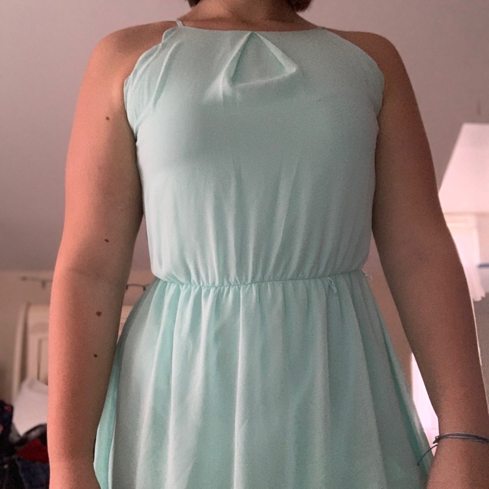 mint semi-formal dress